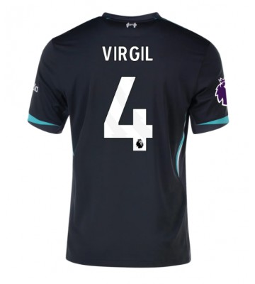 Liverpool Virgil van Dijk #4 Bortatröja 2024-25 Kortärmad